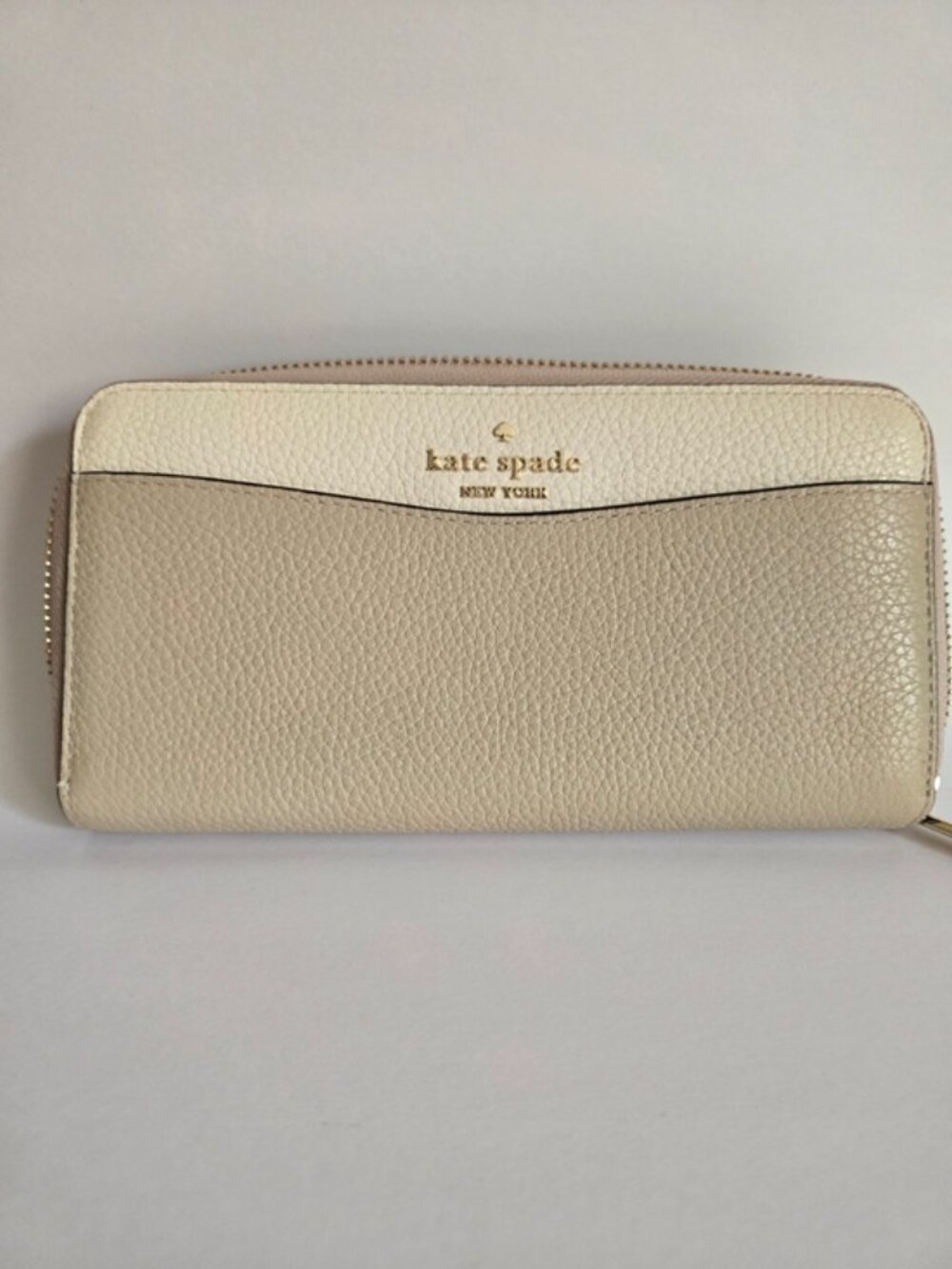 Kate Spade New York Pebbled Leather Two Tone Wallet